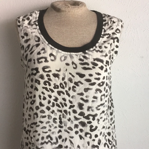 RARE I’Ogan for Target silk Leopard dress M - Picture 3 of 7